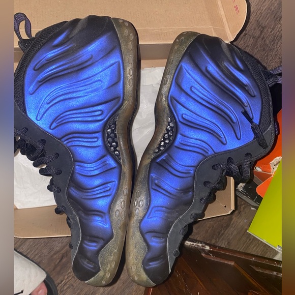 Nike Foamposite “eggplant” worn once or twice. Very good condition. main image 4